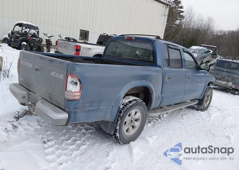 2002 Dodge Dakota Slt z USA, uszkodzony, nr VIN 1B7HG48N82S725343